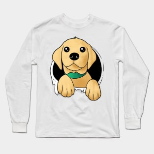 Labrador puppy Long Sleeve T-Shirt